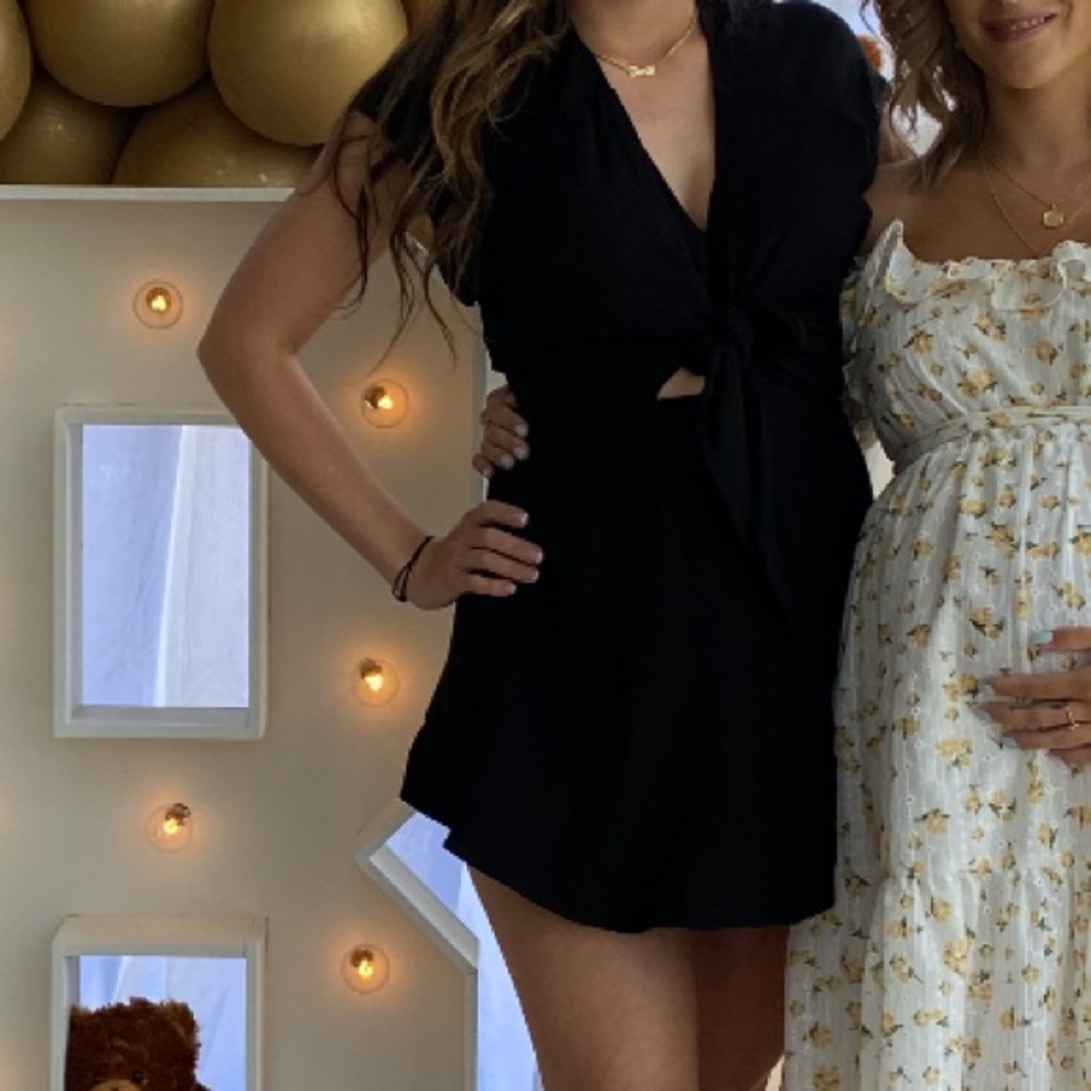 Reformation Tie Dress Mini